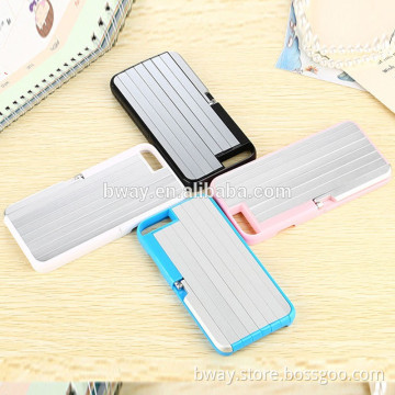 factory wholesale 2016 best seller cell phone case selfie stick case Stikbox for Iphone7/plus